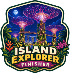 The Island Explorer Finisher badge